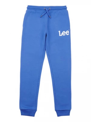 Zdjęcie produktu Lee Spodnie dresowe Wobbly Graphic LEE0011 Niebieski Regular Fit