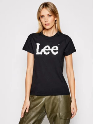 Zdjęcie produktu Lee T-Shirt Logo Tee L42UER01 112109467 Czarny Regular Fit