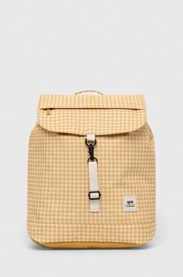 Zdjęcie produktu Lefrik plecak damski kolor żółty duży wzorzysty
