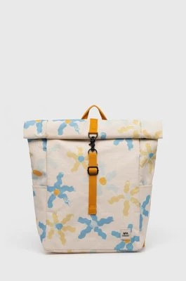 Zdjęcie produktu Lefrik plecak ROLL MINI PRINTED x Maria Ramirez kolor beżowy duży wzorzysty
