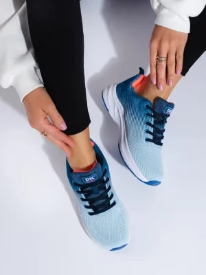 Zdjęcie produktu Lekkie buty sportowe fitness DK niebieskie