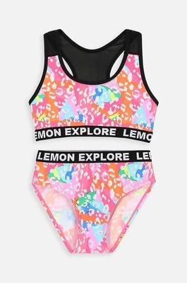 Zdjęcie produktu Lemon Explore dwuczęściowy strój kąpielowy dziecięcy kolor różowy