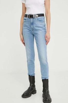 Zdjęcie produktu Levi's jeansy RETRO HIGH SKINNY damskie kolor niebieski