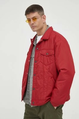 Zdjęcie produktu Levi's kurtka męska kolor czerwony przejściowa oversize