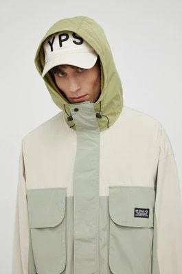 Zdjęcie produktu Levi's kurtka męska kolor zielony przejściowa oversize