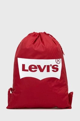 Zdjęcie produktu Levi's plecak dziecięcy kolor czerwony z nadrukiem