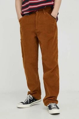 Zdjęcie produktu Levi's spodnie sztruksowe męskie kolor brązowy w fasonie cargo