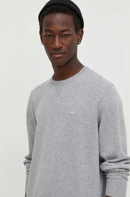 Zdjęcie produktu Levi's sweter męski kolor szary lekki z golferm