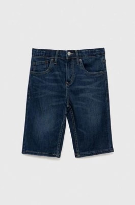 Zdjęcie produktu Levi's szorty jeansowe dziecięce kolor granatowy