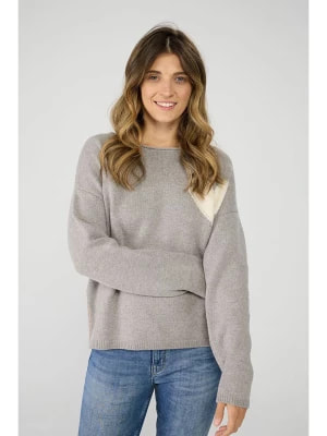 Zdjęcie produktu LIEBLINGSSTÜCK Wełniany sweter w kolorze szarym rozmiar: 38