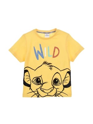 Zdjęcie produktu Lion King Koszulka "Król Lew" w kolorze żółtym rozmiar: 98