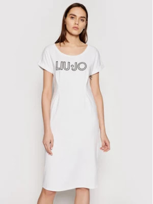 Zdjęcie produktu Liu Jo Sport Sukienka codzienna TA1027 J5756 Biały Regular Fit
