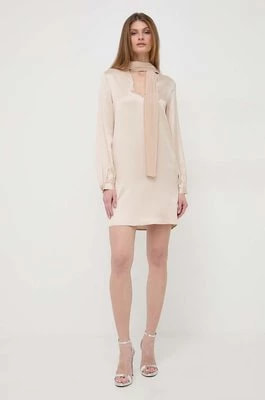 Zdjęcie produktu Liu Jo sukienka kolor beżowy mini prosta