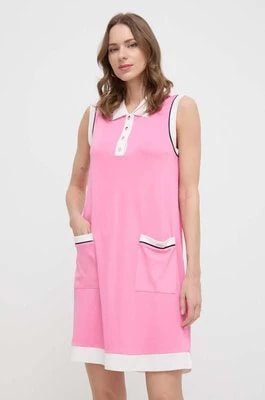 Zdjęcie produktu Liu Jo sukienka kolor różowy mini prosta