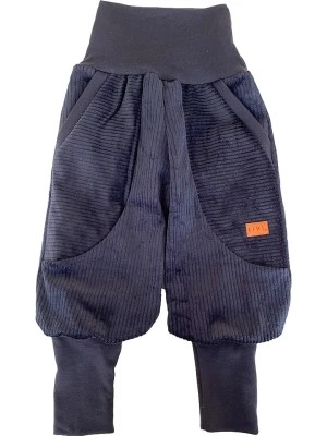Zdjęcie produktu LiVi Sztruksowe spodnie w kolorze granatowym rozmiar: 116/122