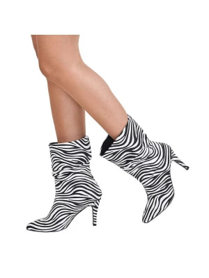 Zdjęcie produktu Lizza Shoes Botki w kolorze czarno-białym rozmiar: 38