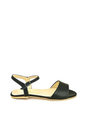 Zdjęcie produktu Lizza Shoes Skórzane sandały w kolorze czarnym rozmiar: 35