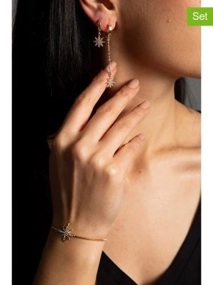 Zdjęcie produktu Lodie Silver 3-częściowy zestaw biżuterii z cyrkoniami rozmiar: onesize