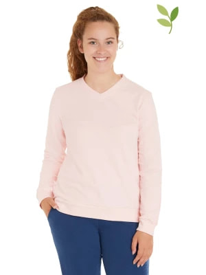 Zdjęcie produktu loud + proud Bluza w kolorze jasnoróżowym rozmiar: 40