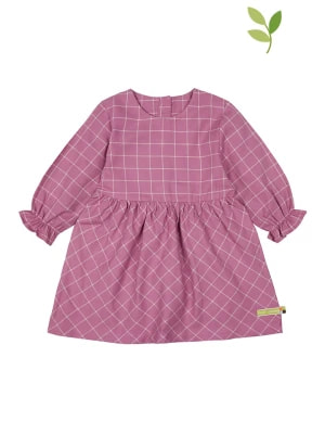 Zdjęcie produktu loud + proud Sukienka w kolorze fioletowym rozmiar: 110/116