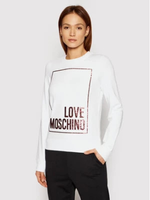 Zdjęcie produktu LOVE MOSCHINO Bluza W630220E 2180 Biały Regular Fit
