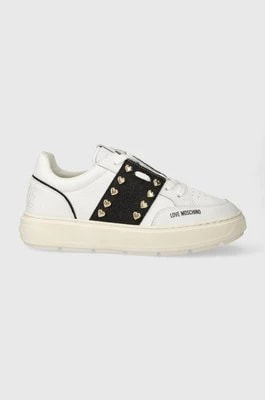 Zdjęcie produktu Love Moschino sneakersy kolor biały JA15284G1IJC510A
