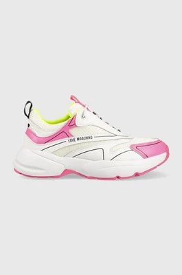Zdjęcie produktu Love Moschino sneakersy Sporty 50 kolor biały JA15025G1GIQ510B