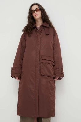Zdjęcie produktu Lovechild kurtka damska kolor brązowy przejściowa oversize