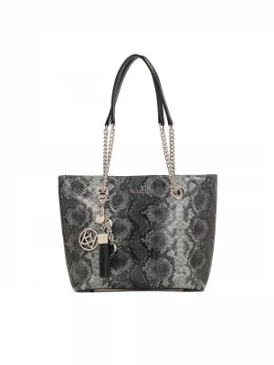 Zdjęcie produktu Luksusowa torebka na ramię w atrakcyjny wzór węża Kazar