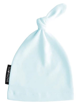 Zdjęcie produktu Lullalove Czapka beanie w kolorze błękitnym rozmiar: 32-38 cm
