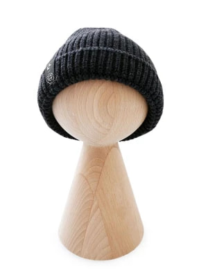 Zdjęcie produktu Lullalove Wełniana czapka w kolorze antracytowym rozmiar: 50-74