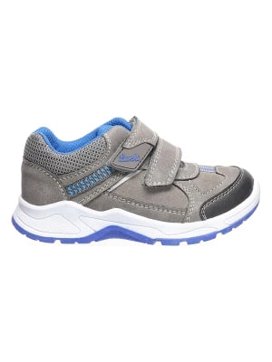 Zdjęcie produktu Lurchi Skórzane sneakersy "Mobo" w kolorze niebiesko-szarym rozmiar: 30