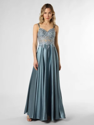 Zdjęcie produktu Luxuar Fashion Damska sukienka wieczorowa Kobiety niebieski|szary jednolity,