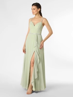 Zdjęcie produktu Luxuar Fashion Damska sukienka wieczorowa Kobiety Szyfon zielony jednolity,