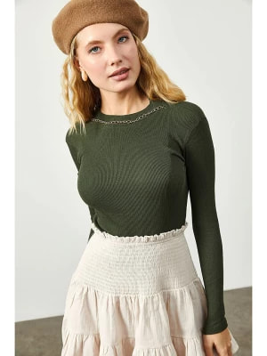 Zdjęcie produktu Lycalia Sweter w kolorze khaki rozmiar: onesize