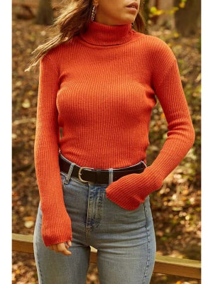 Zdjęcie produktu Lycalia Sweter w kolorze pomarańczowym rozmiar: onesize
