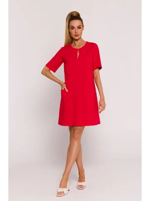 Zdjęcie produktu made of emotion Sukienka w kolorze czerwonym rozmiar: L