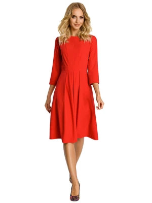 Zdjęcie produktu made of emotion Sukienka w kolorze czerwonym rozmiar: XXL