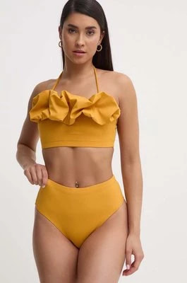 Zdjęcie produktu MAIO Paris dwuczęściowy strój kąpielowy kolor żółty miękka miseczka Aurora