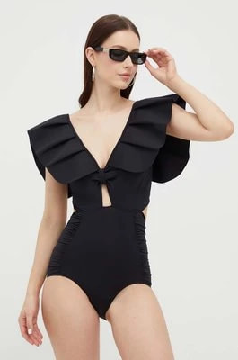 Zdjęcie produktu MAIO Paris jednoczęściowy strój kąpielowy kolor czarny miękka miseczka