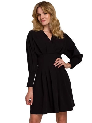 Zdjęcie produktu Makover Sukienka w kolorze czarnym rozmiar: M
