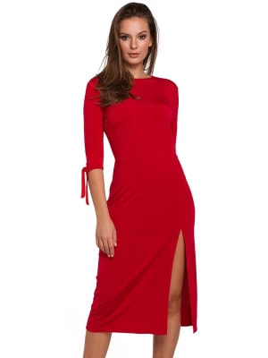 Zdjęcie produktu Makover Sukienka w kolorze czerwonym rozmiar: M