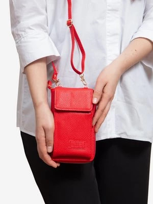 Zdjęcie produktu Mała torebka czerwona portfel Shelvt