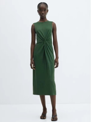 Zdjęcie produktu Mango Sukienka codzienna Fertina 67056735 Zielony Regular Fit