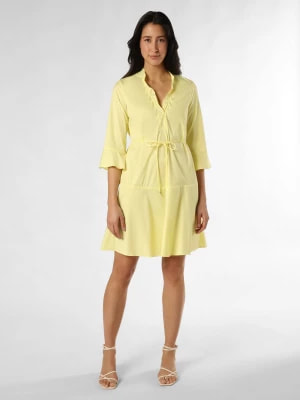 Zdjęcie produktu Marc Cain Collections Sukienka damska Kobiety żółty jednolity,