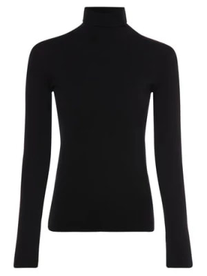 Zdjęcie produktu Marc Cain Essentials Damska koszulka z długim rękawem Kobiety Sztuczne włókno czarny jednolity,