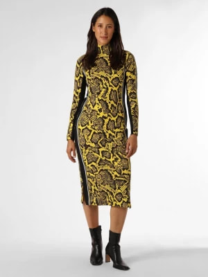 Zdjęcie produktu Marc Cain Sports Sukienka damska Kobiety żółty|brązowy|czarny wzorzysty,