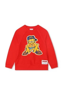 Zdjęcie produktu Marc Jacobs bluza dziecięca x Garfield kolor czerwony z nadrukiem