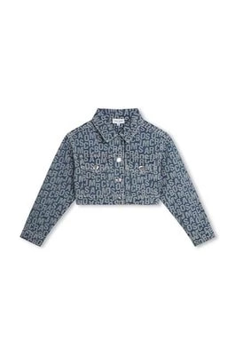 Zdjęcie produktu Marc Jacobs kurtka jeansowa dziecięca kolor niebieski