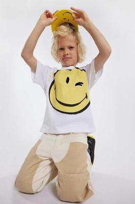 Zdjęcie produktu Marc Jacobs spodnie dziecięce kolor beżowy gładkie